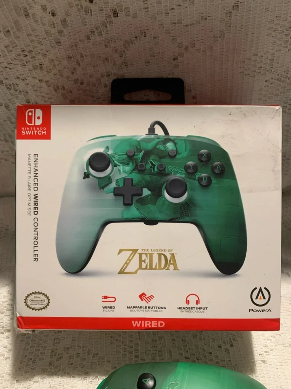 Power A Nintendo Switch The Legend of Zelda Tears Kingdom Wired Controller *NEW*